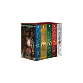 George R R Martins A Game Of Thrones 5 Book Boxed Set Song Of Ice And Fire Series A Game Of Thrones A Clash Of Kings A Storm Of Swords A Feast For Crows And A Dance With Dragons