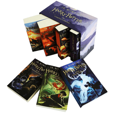Harry Potter The Complete Collection 7 Books Set Collection J K Rowling